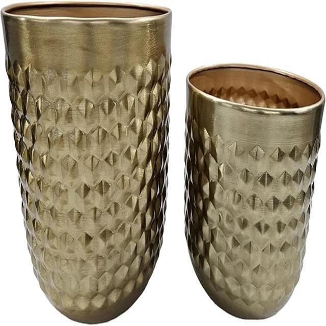 Direct Factory Supply Custom Design Polished Copper Flower Vase for Interior Decor, Gifting, and Wholesale Supply