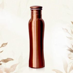 Eco-Friendly Ayurvedic Copper Water Bottle Hammered or Plain Finish for Yoga, Fitness, and Gift Markets Available for Export