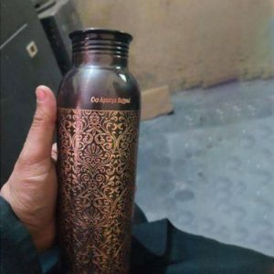 Wholesale Heavy Duty Leak Resistant Pure Copper Bottle with Durable Threaded Cap for Yoga Fitness Travel and Everyday Hydration