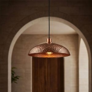 Hot Sale Industrial Style Copper Hanging Lamp Suitable for Restaurants or Bars and Loft Spaces Available at Bulk Quantity
