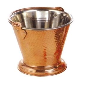 Premium Quality Copper Balti for Ceremonies, Religious Events, and Home Decor Available in Custom Sizes and Packaging