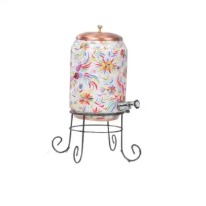 Indian Export Pure Copper Ayurvedic Water Dispenser Naturally or Durable & Elegant Design Use for Drinking Available at Sale