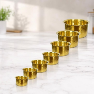 Brass milk pot