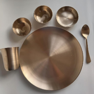 Kansha thali set (bronze thali set)