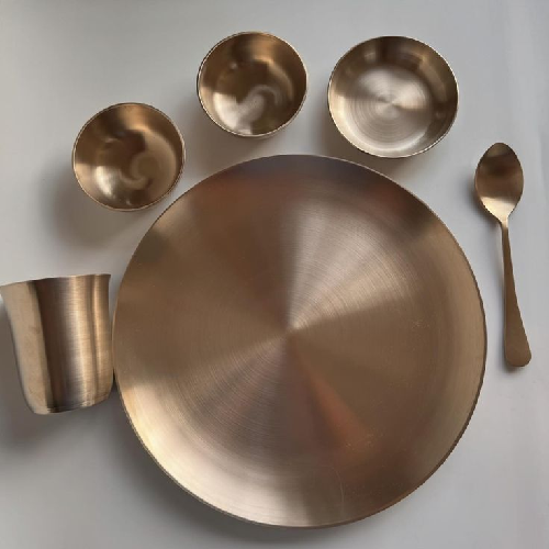Kansha thali set (bronze thali set) - Image 2