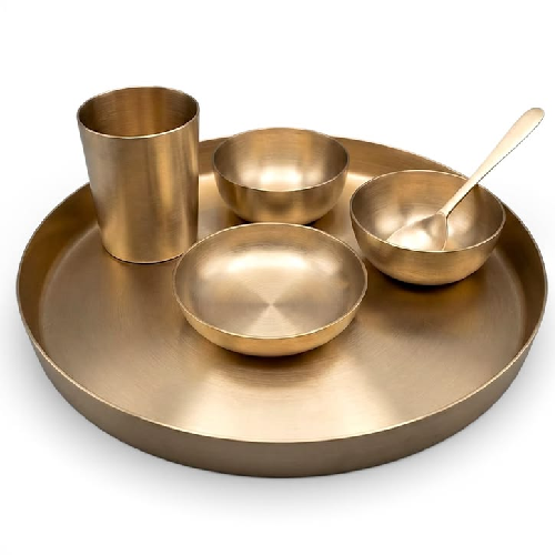 Kansha thali set (bronze thali set) - Image 5