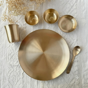 Kansha thali set (bronze thali set)