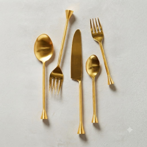 Brass spoon
