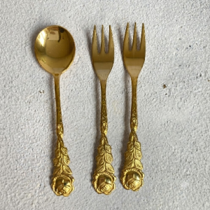 Brass spoon