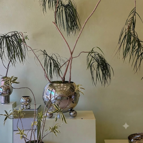 Stainless steel flower pot - Image 2