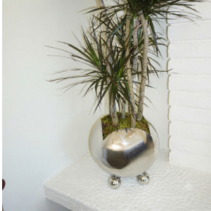 Stainless steel flower pot