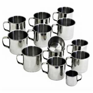 Stainless steel tea cup