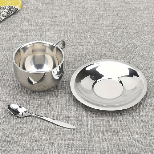 Stainless steel tea cup - Image 4