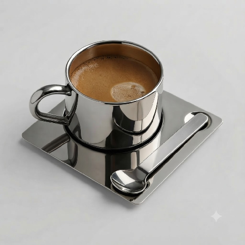 Stainless steel tea cup - Image 6