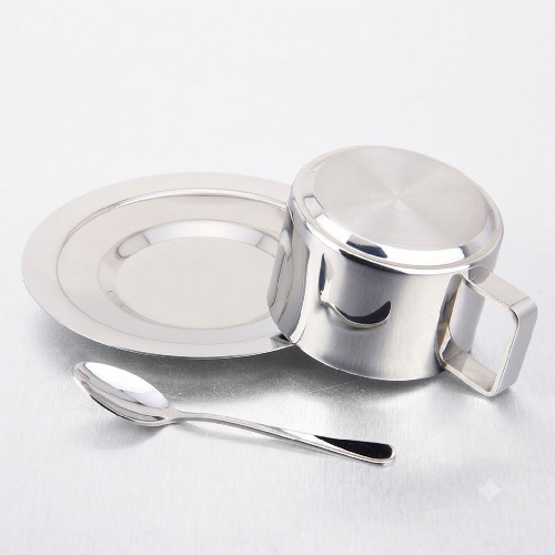 Stainless steel tea cup - Image 8