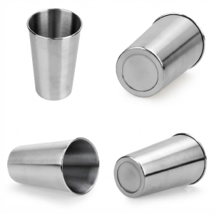 Stainless steel glass