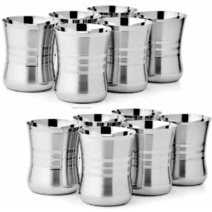 Stainless steel glass