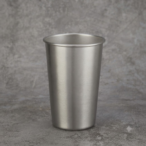 Stainless steel glass