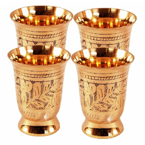Brass glass - Image 4