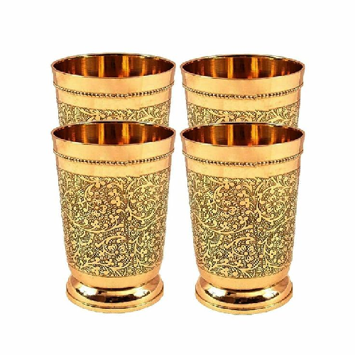Brass glass - Image 6