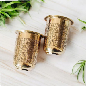 Brass glass