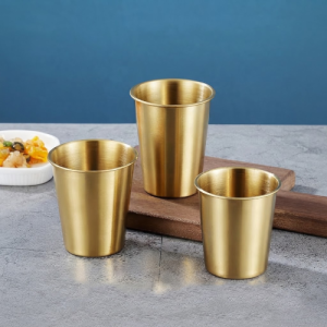 Brass glass