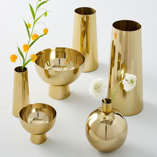 Metal flower vase - Image 2